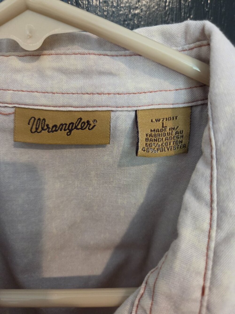 Wrangler Womens Size L Western Shirt - Picture 2 of 5